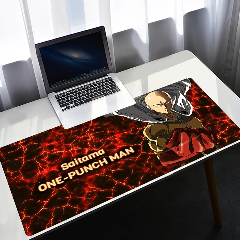 ONE PUNCH-MAN tappetino per Mouse accessori da gioco piccolo PC Gamer tappeto per tappeti tappeto per scrivania tastiera velocità Decoracion CS GO Mousepad