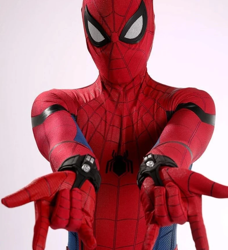 New  Avengers Superhero Spiderman Cosplay Gloves Launcher Web Shooter Props Decorate Anime Figure kids Toy  Gift