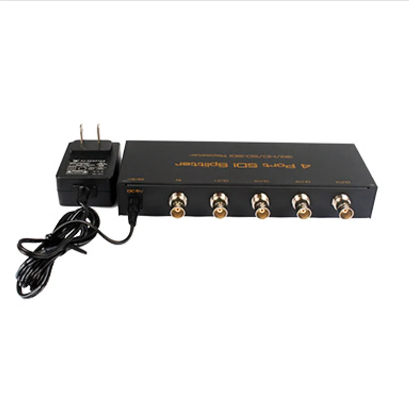 1 input 4 output HD 3G SD SDI Splitter 1x4 SDI Repeater 1080P 60Hz for CCTV system