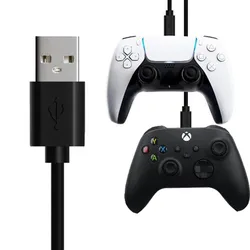 USB Type-C充電ケーブル,pson5/xboxシリーズx/s,コントローラー,スイッチ,プロゲームパッド,noled/lite用充電ケーブル