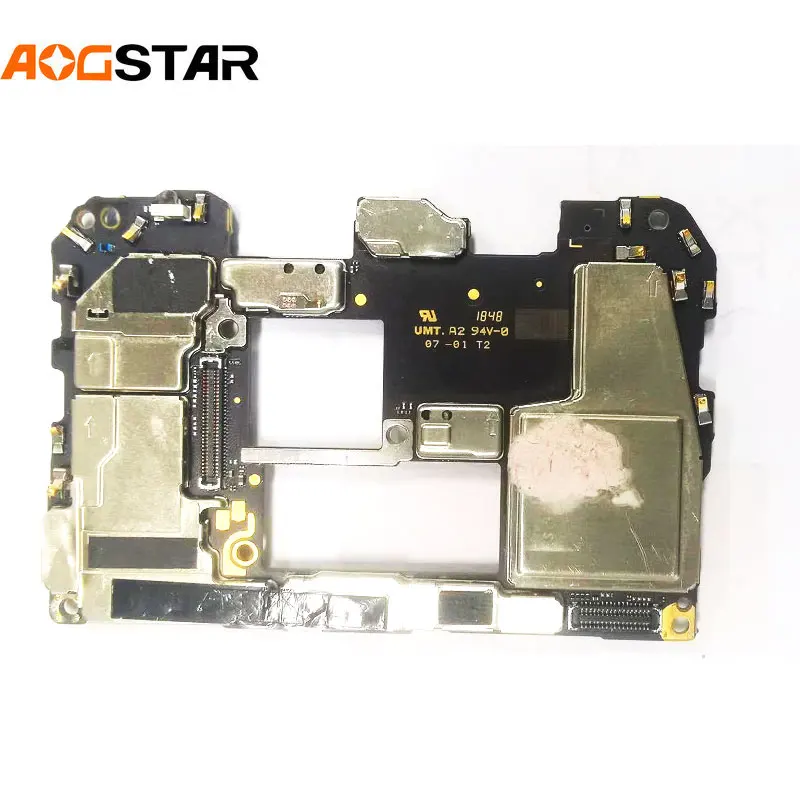 Aogstarl Mainboard For Huawei Mate 20 PRO Mate20PRO LYA-AL00 Motherboard Unlocked With Chips Circuits Flex Cable