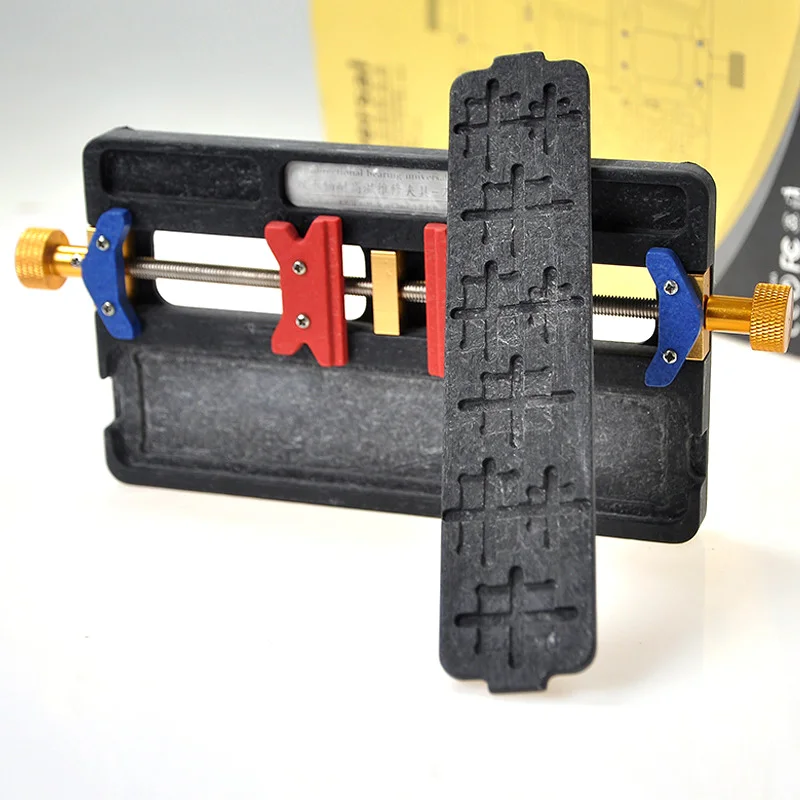 SAYTL Motherboard PCB Holder Jig Fixture With IC Location for iPhone Repair PCB Holder Mobile Phone Soldering Repair Tool