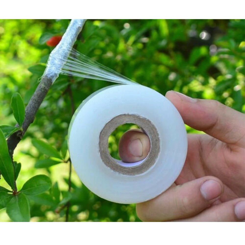 Width 3cm Parafilm Nursery Grafting Strechable Film Tape Garden Tree Plants Seedlings Supplies  Eco-friendly PE Self-adhesive