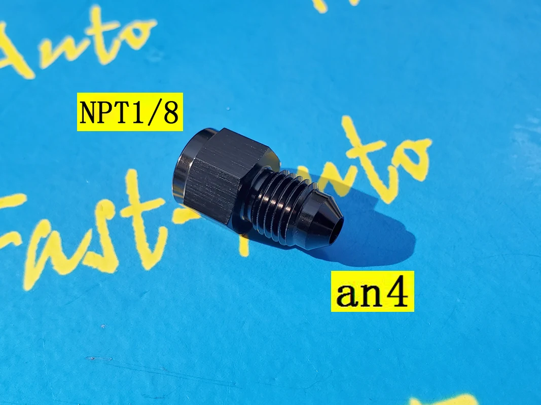 

Female npt1/8 1/8npt npt 1/8 to male an4 4an an 4 thread adaptor adapter hose fitting