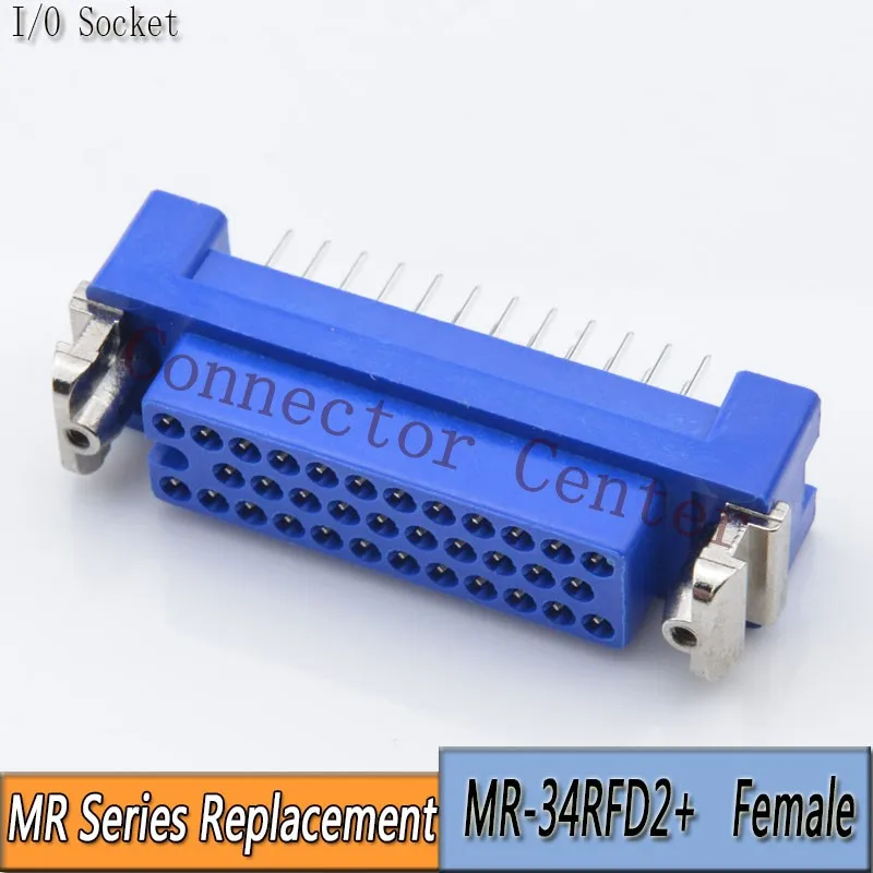 Imagem -04 - Série de Conectores Compatível com Mr34rmd2 Mr-34rfd2 34pin Pcb Feminino Masculino mr