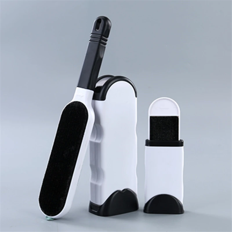 ペットの毛を掃除するためのポータブルブラシ,家庭用ブラシ,犬と猫の毛を掃除するためのダートクリーナー