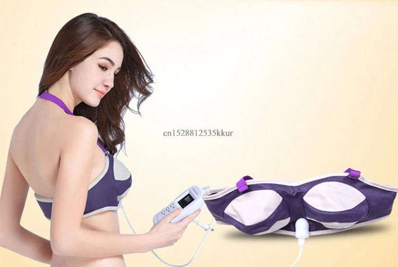 Breast Massager Feminine Bra Growth Electric Enlargement Enhancer Best Gift for Women Girl Friend Wife Firming Chest Machine