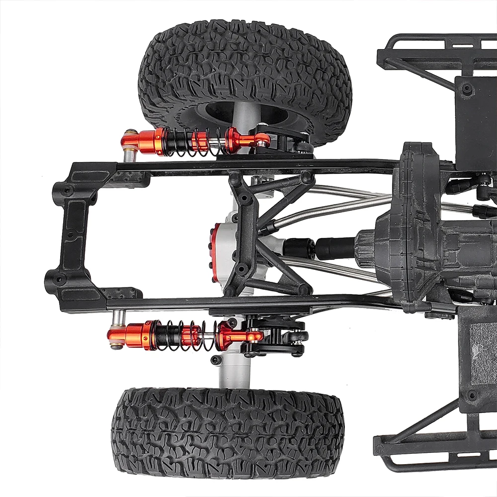 AXSPEED ammortizzatore in metallo Kit sospensione a sbalzo per Axial SCX10 I & SCX10 II 90046 TRX-4 TRX4 1/10 RC Crawler Car