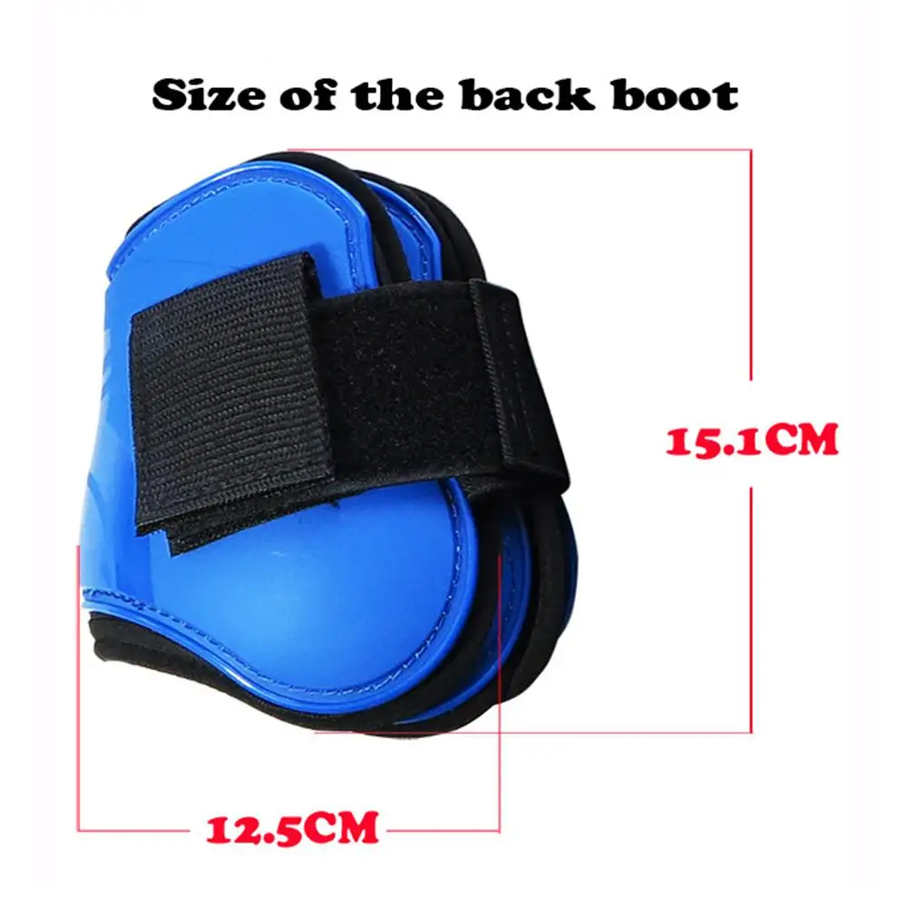 4 Cái/bộ Ngựa Vệ Gân Ngựa Vệ Fetlock 4 Màu PU Bền Cưỡi Ngựa Đua Ngựa Nhảy Ngựa Chân Guardat