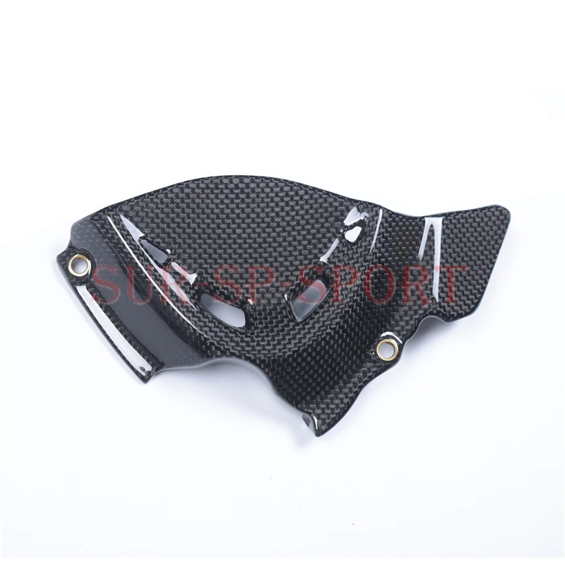 

Side Sprocket Chain Case Cover Fairing Cowling For Ducati Monster 821 2014-2017 Full Carbon Fiber 100%