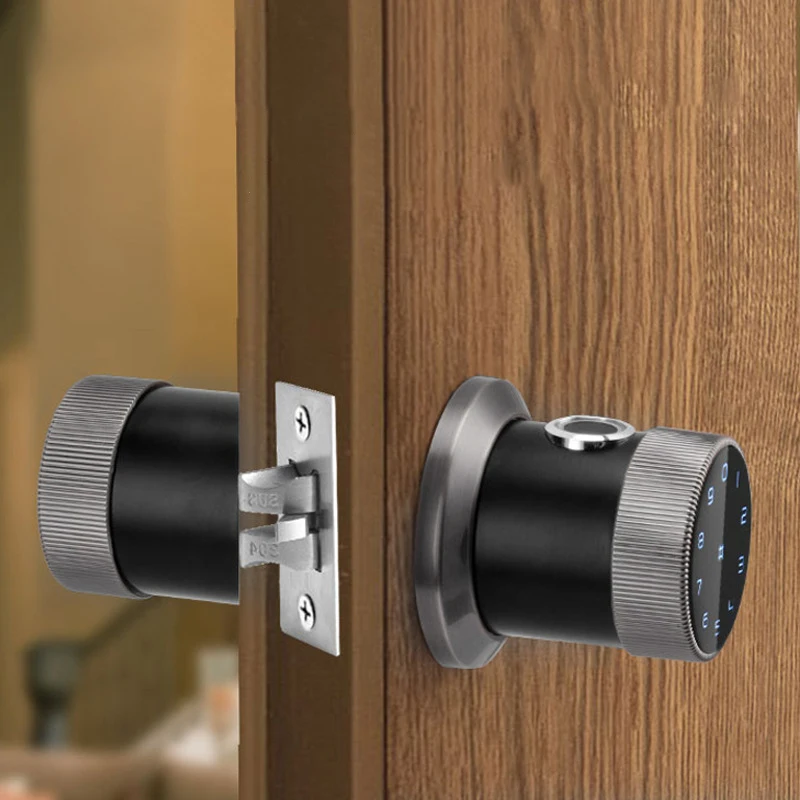 TT Lock App Control Fingerprint Lock New Bluetooth Access Electronic Biometric Fingerprint Identification Household Lock