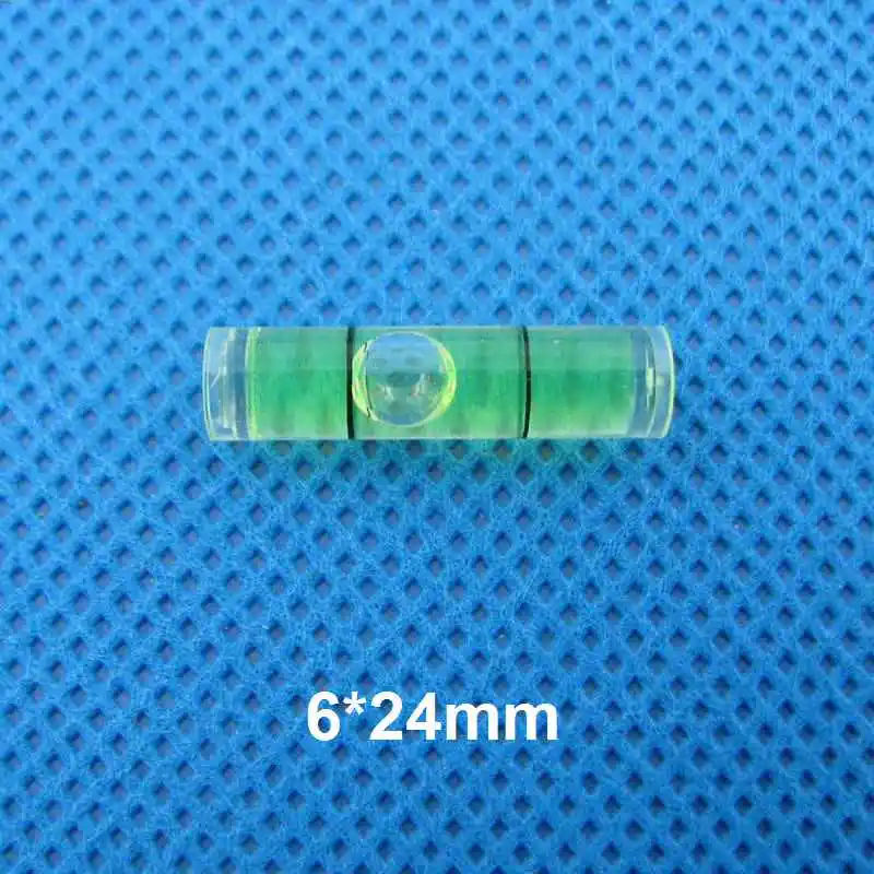 HACCURY Acrylic Bubble level Water level vials meter Mini spirit level measurement instrument