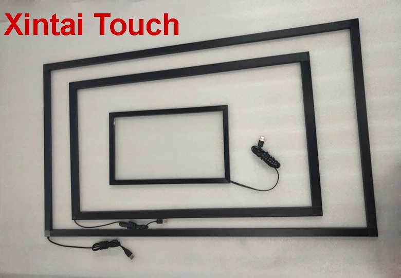 Xintai Touch 24 inch 10 points IR interactive Multi Touch Screen Panel/frame/overlay with 16:10 Ratio