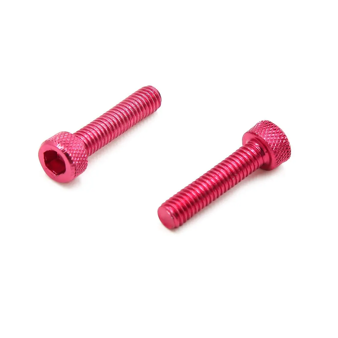 20/30/50pcs M5/M6x30mm Bolts Screws Aluminum Alloy Universal Motorcycle Car Hexagon Socket Fastener Bolts Screws