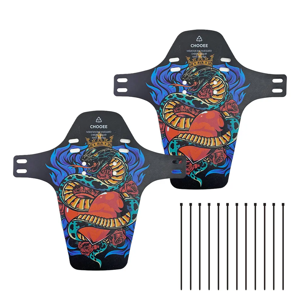 CHOOEE Bike Fender Front +Back Bicycle Mudguard Universal MTB Road Bike Mud Guard