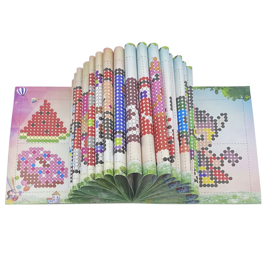 

Perler учебный ручной бисер 5 мм рисунок узор Atlas Hama бусины инструмент книга Железный 3D пазл DIY Детская творческая игрушка ручной работы подарок