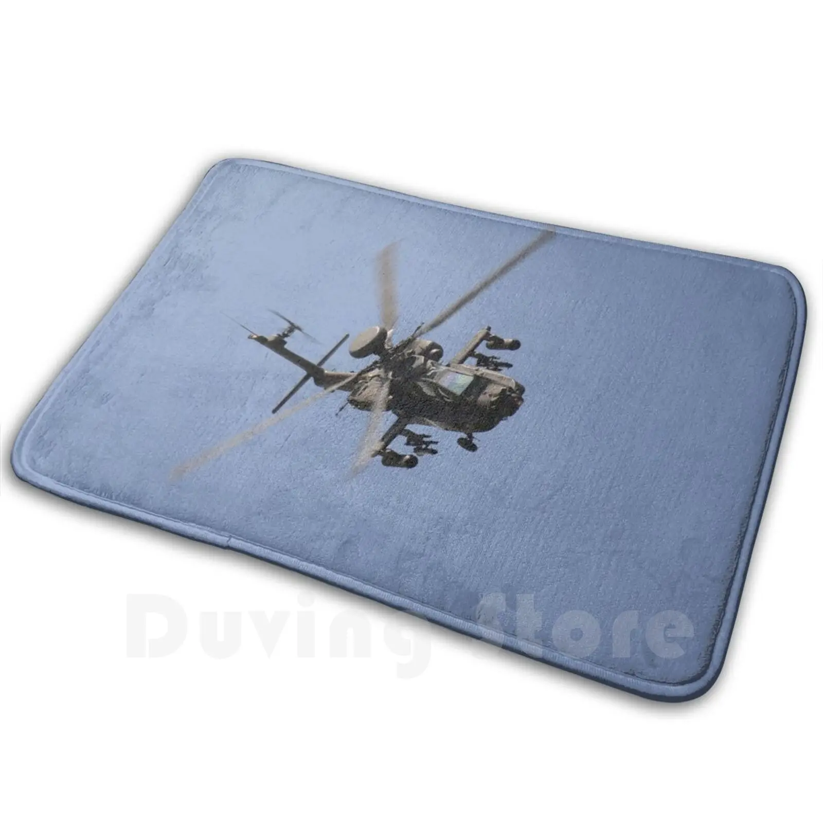 Boeing Apache Carpet Mat Rug Cushion Soft Apache Helicopter Boeing