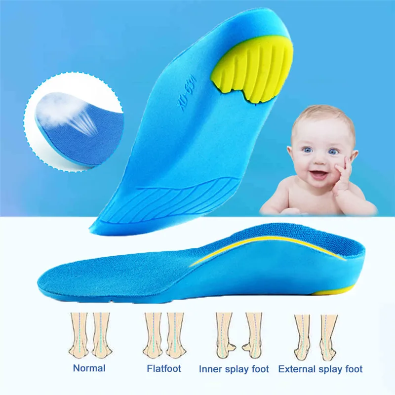 Le médecin VAIPCOW recommande les semelles pour enfants O/X pied pied Valgus Support de la voûte plantaire orthèse pied plat corrigibil semelle intérieure soins des pieds