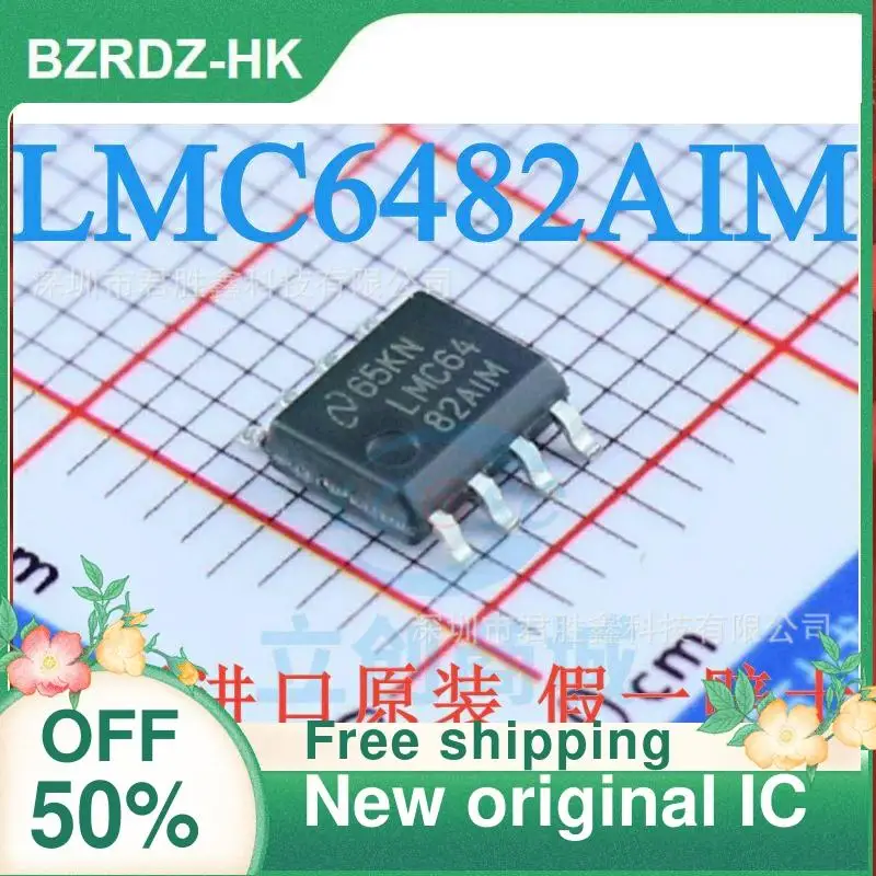 2-10 Cái/lốc LMC64 LMC6482AIM LMC6482 LMC6482IM SOP-8 Mới Ban Đầu IC