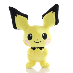 25cm TAKARA TOMY Pokemon Pichu Plush Toys Doll Cute Pichu Plush Soft Stuffed Animals Toys for Children Kids Xmas Gifts