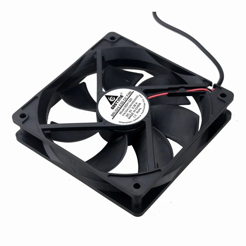 Gdstime 120x120x25 мм 120 мм 5 В 2Pin 12025 ПК Вентиляторы с USB разъемом DC охлаждающий вентилятор для компьютера чехол