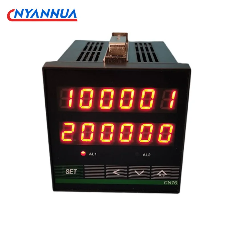 Intelligent Electronic Digital Meter Roller Type Infrared Counter Encoder Control 220V AC10A 72*72*82mm
