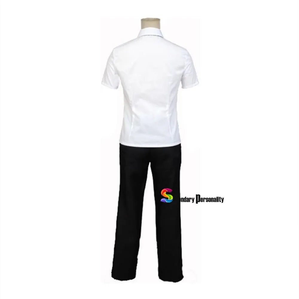 Super Danganronpa 2 Hajime Hinata Uniform costumi Cosplay per uomo Dangan Ronpa Hajime Hinata parrucca Halloween Cosplay outfit