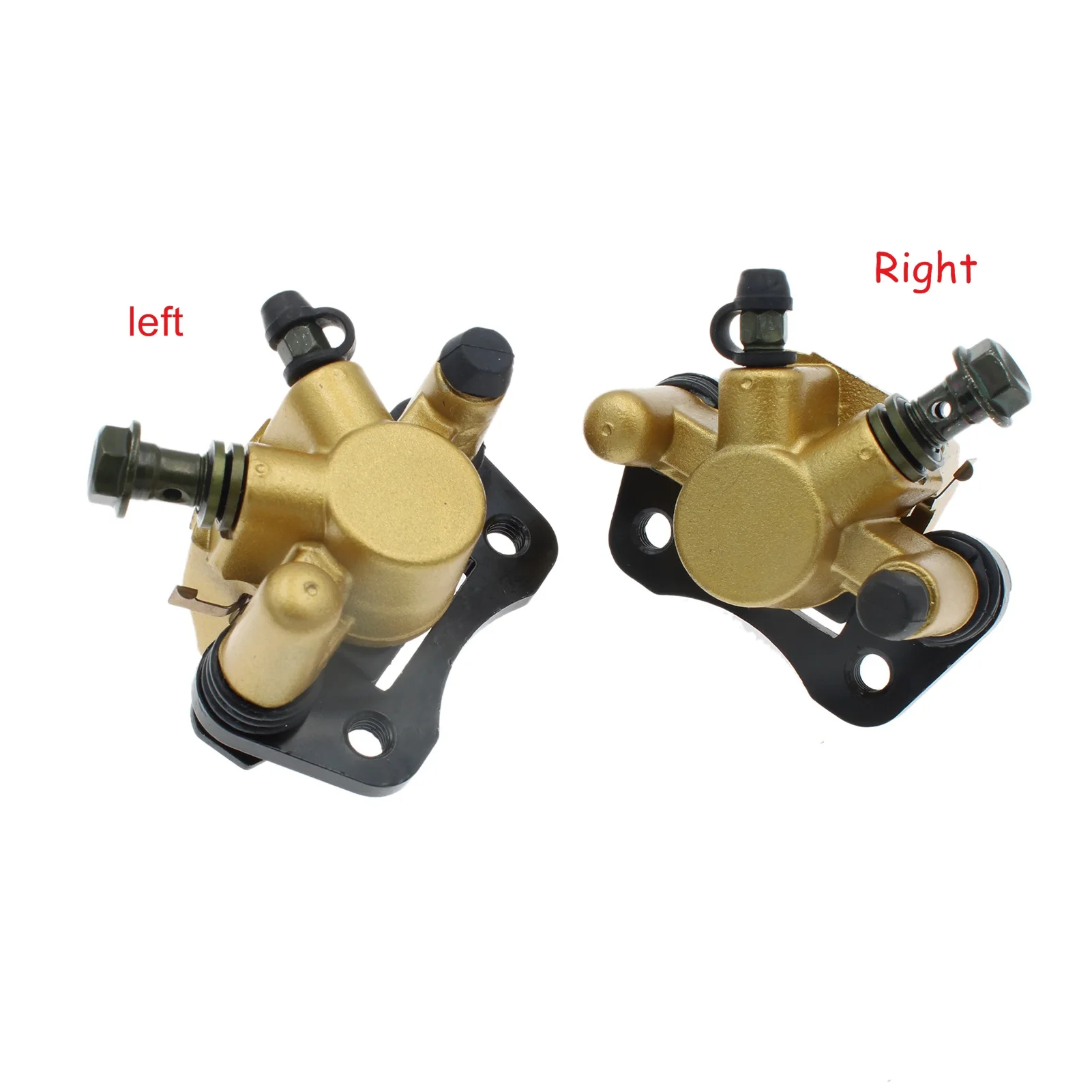 M10 50mm Left/Right Front Disc Brake Calipers Lower Pump  For 4 Wheel ATV Motorcycle Accessories