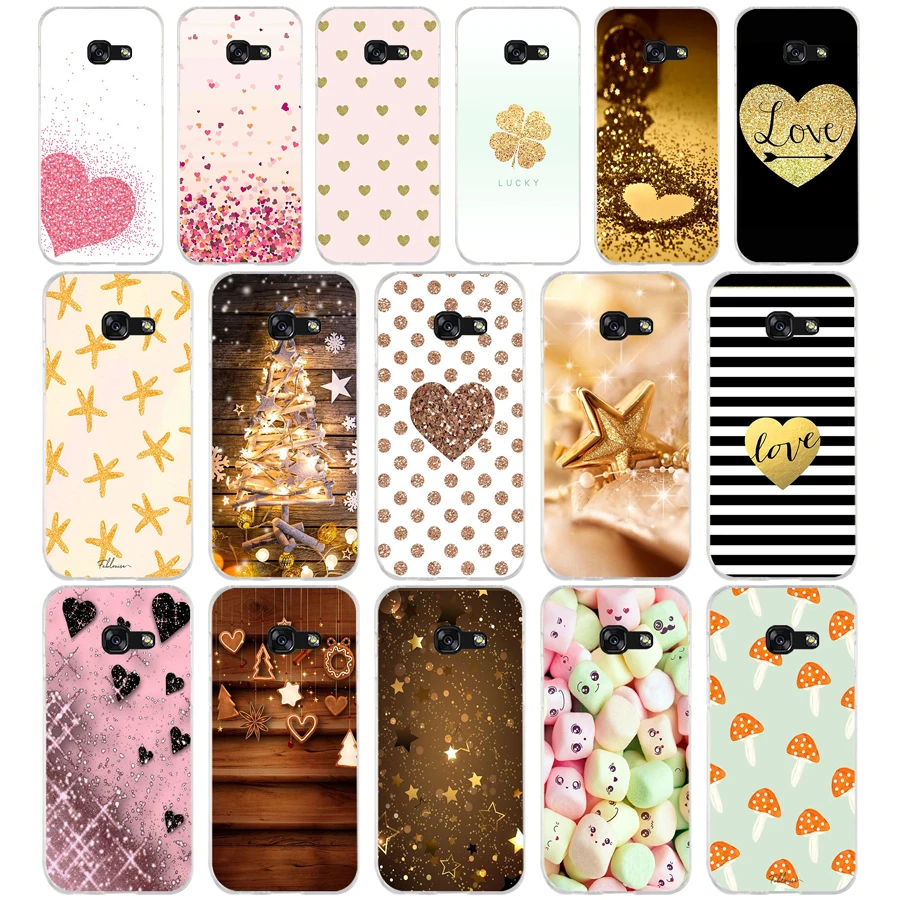 53 Elisabeth Fredriksson Little Hearts Soft Silicone Tpu Cover phone Case for Samsung a3 a5 a6 plus a7 a8 a9 star lite s 6 7 8 9