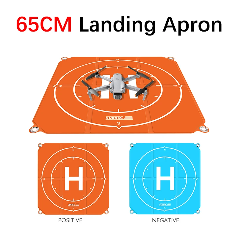 For DJI Mavic 3/2/Air 2S/Mini SE/FPV Drone Foldable Drone Landing Apron 65 CM WaterProof Landing Pad Outdoor Fly Accessories Kit