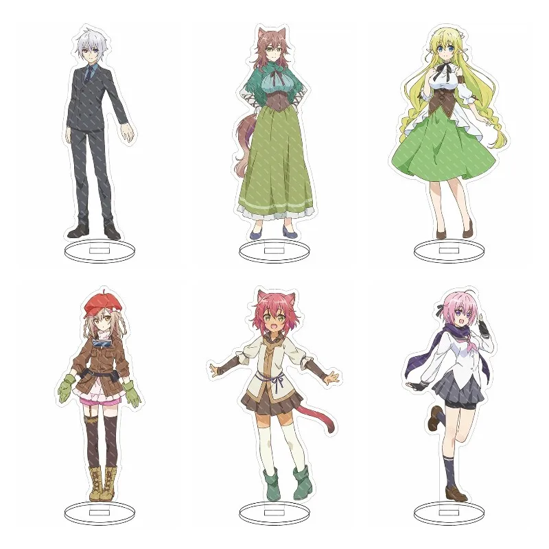 Anime High School Prodigies Have It Easy Even In Another World!  Figures Tsukasa Mikogami Acrylic Stand Model Plate Fans Gifts