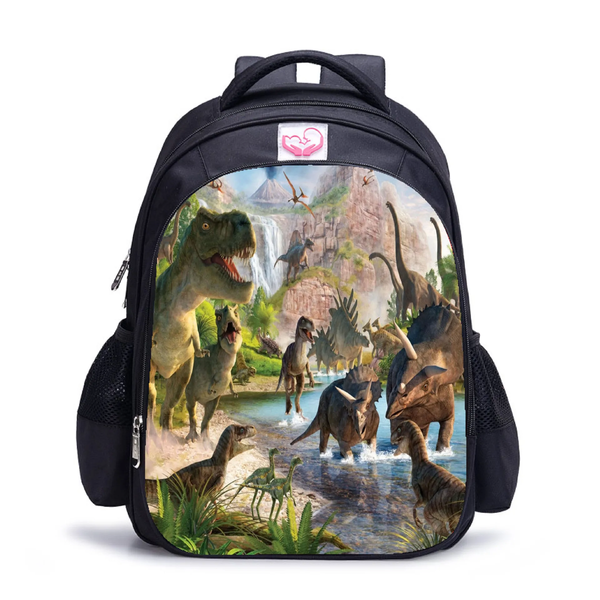 New 3D Printing Dinosaur School bag For Boys 13/16inch Primary Animal Children Backpack For Teenager Rucksack Mochila Infant