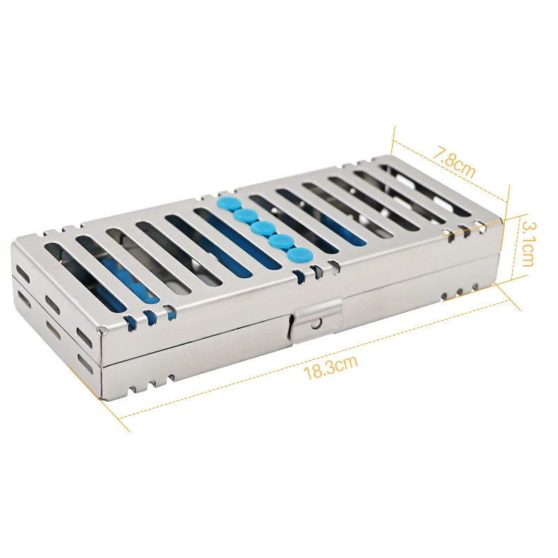 Sterylizacja stomatologiczna autoklaw kaseta taca Box Rack Instrument klinika dezynfekcja uchwyt Instrument chirurgiczny