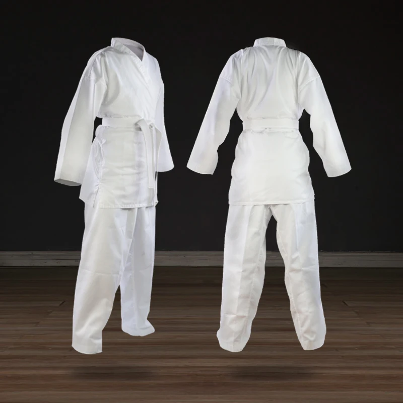 High Quality Dobok child adult karate uniform suit WTF Judo Taekwondo kick boxing MMA Martial art training clothes dobok kimono