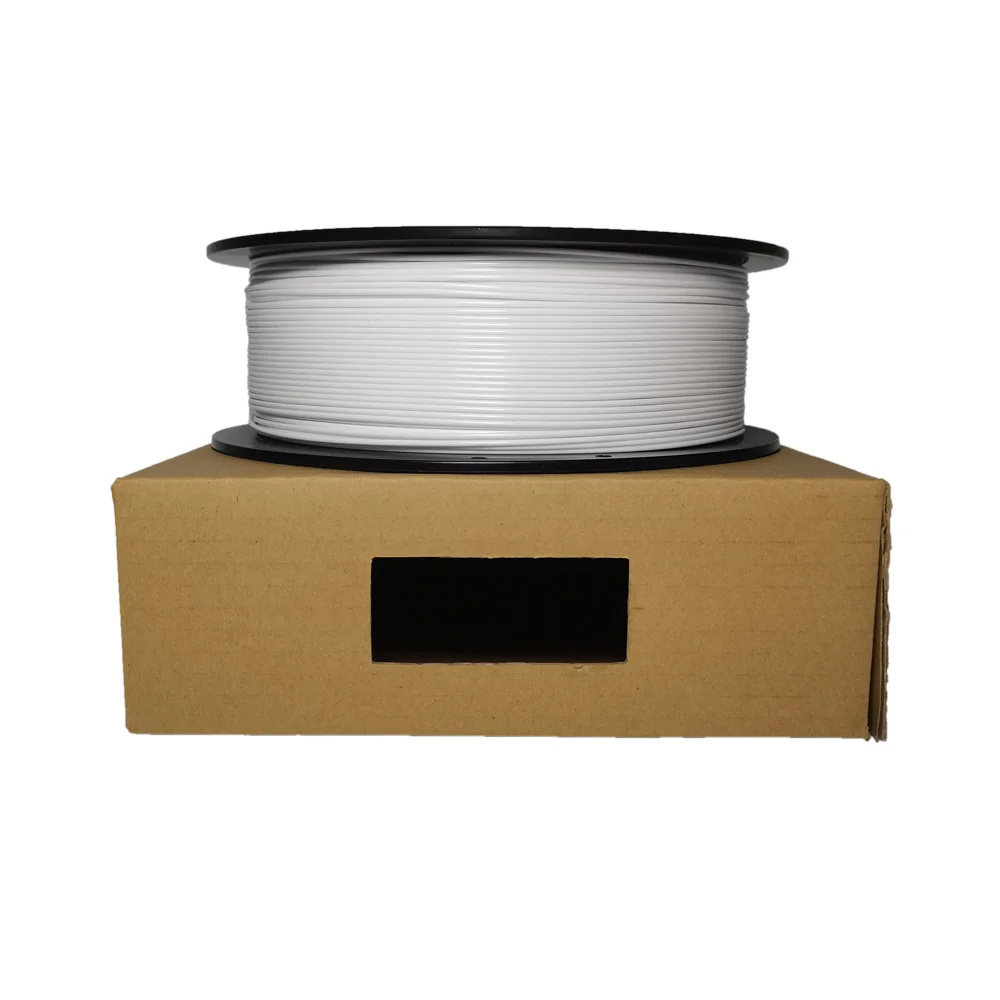 Factory Supply PC Material 1.75mm White Color 1kg Per Roll PC+ 3D Printing Filament