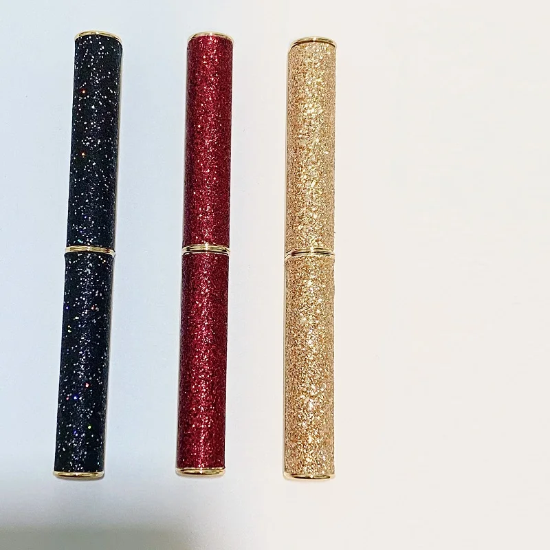 High Grade Lipstick Tube Lip Balm Container Bling Black Red Gold Direct Hot Filling Empty Lipstick Shell Packaging 10/30/50pcs