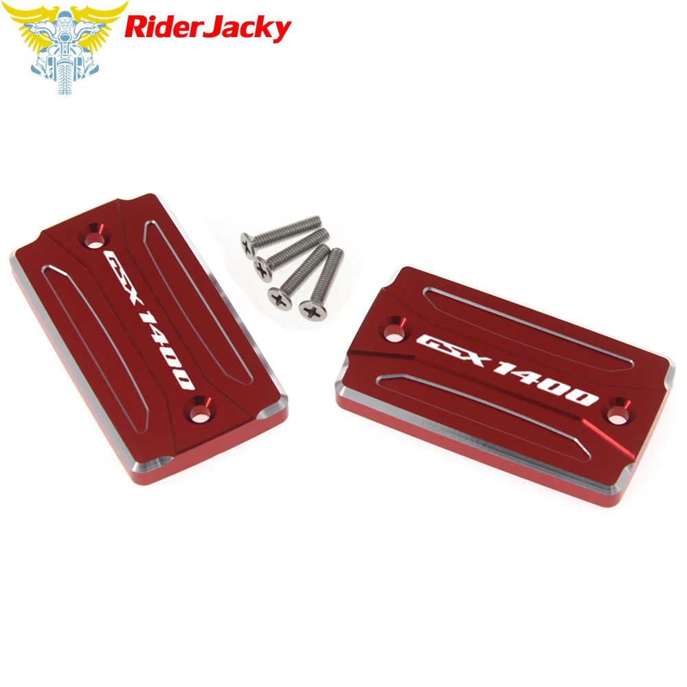 RiderJacky® Motorcycle Front Brake Clutch Cylinder Fluid Reservoir Cover For SUZUKI GSX1400 GSX 1400 2001-2006