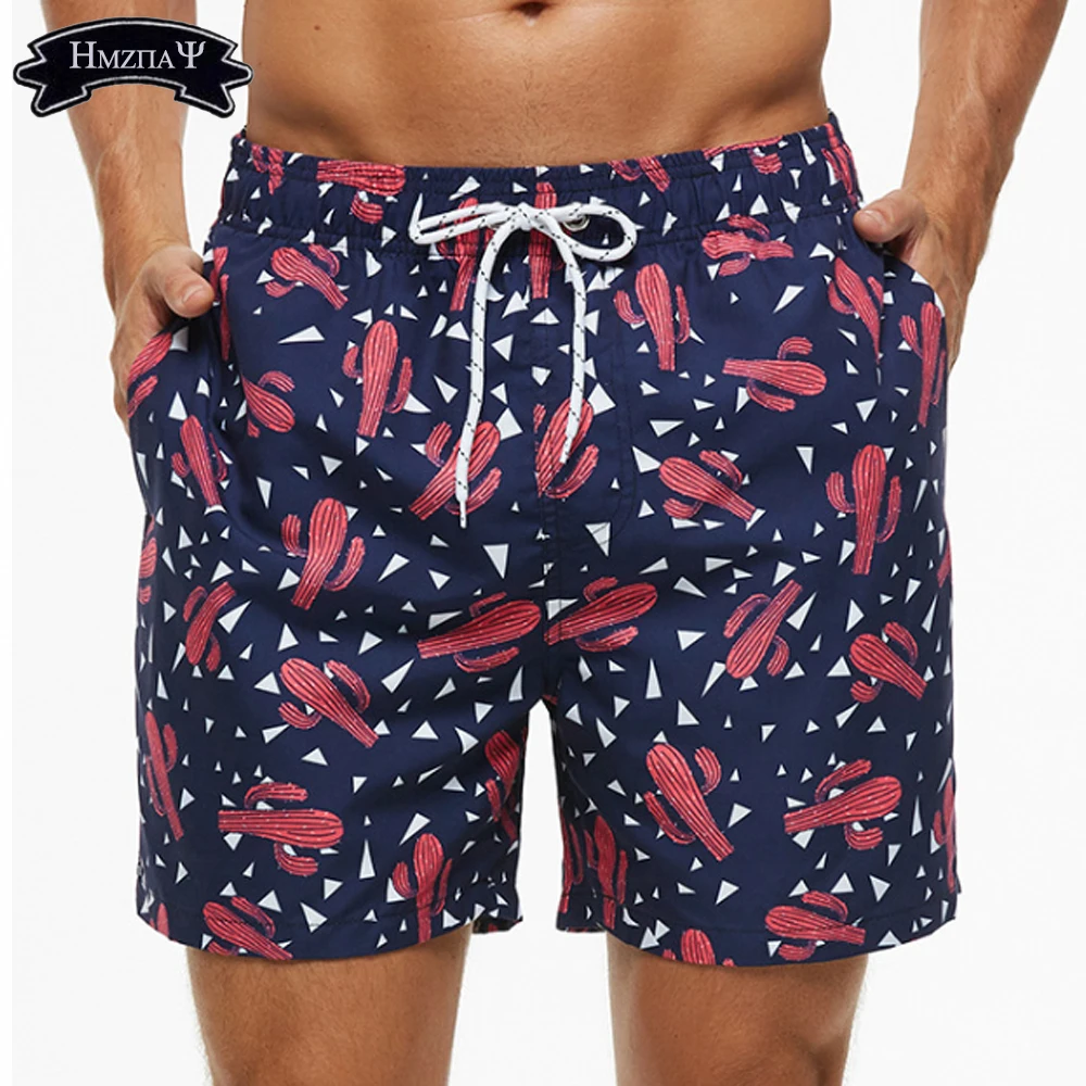 Men's Beach Shorts Quick-Drying Swimming Shorts Bathing Beach Surfing Swimming Trunks Outdoor Running Sports Pants