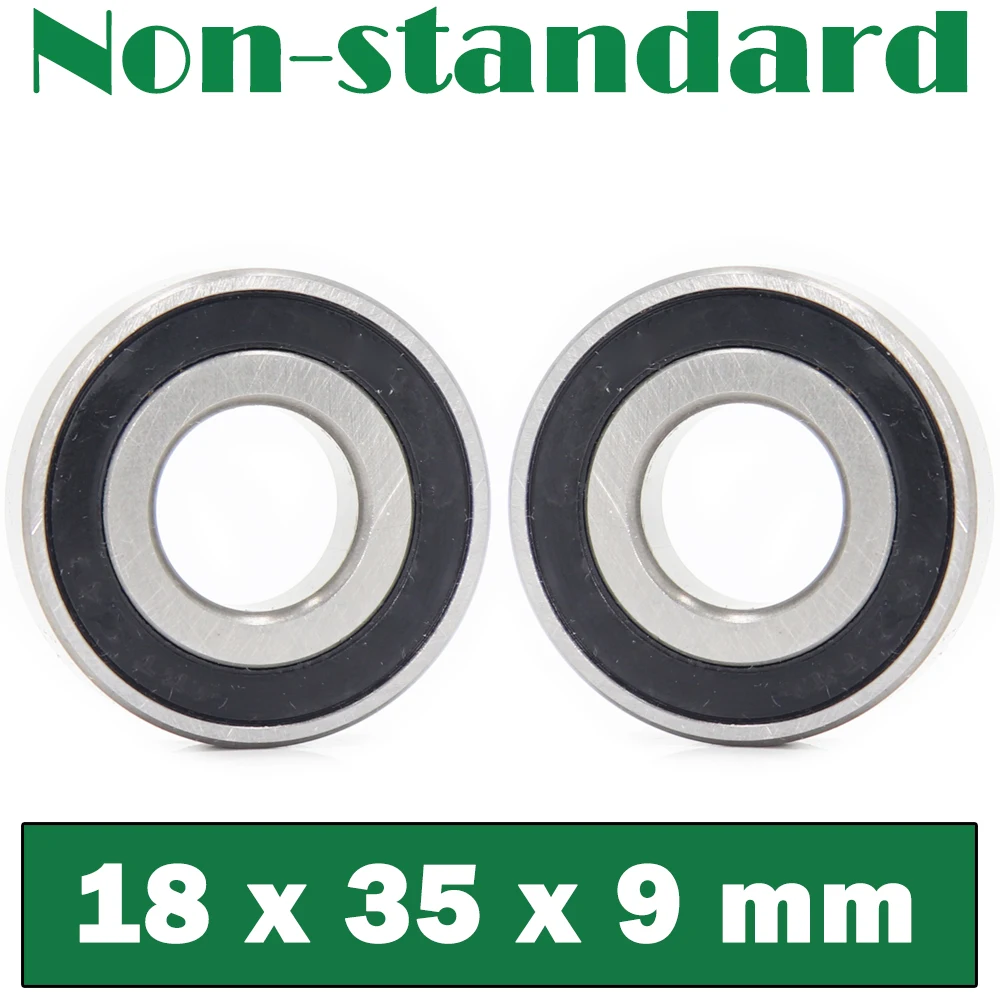 

18359 Non-standard Ball Bearings ( 2 PCS ) Inner Diameter 18 mm Non Standard Bearing 18*35*9 mm