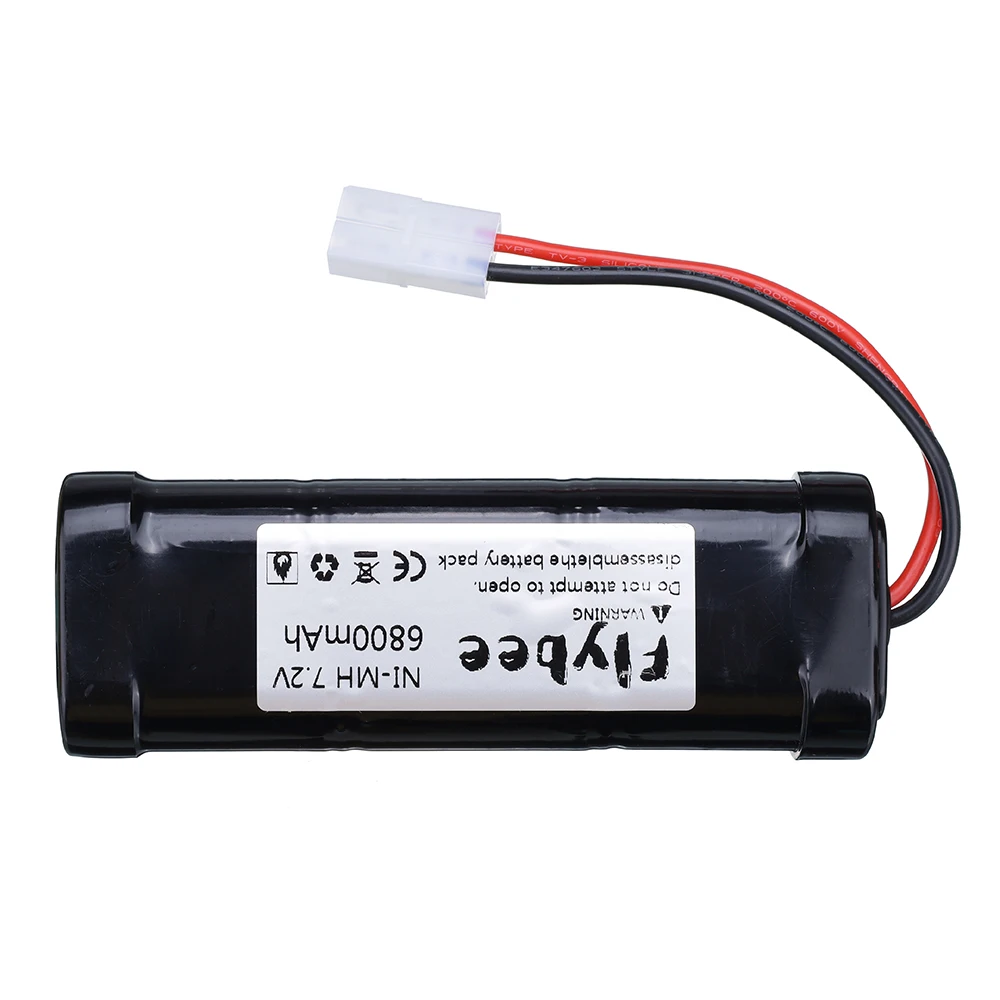 Batería recargable Ni-MH de 3500mAh/5000mAh/6000mah y 7,2 V con conector Tamiya para juguetes RC, coches de carreras, camiones y aviones