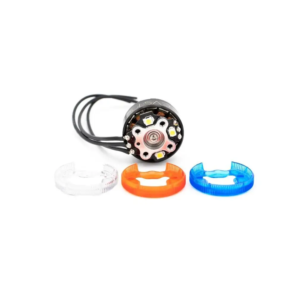 Motor sin escobillas EMAX Pulsar 2207 1750KV 2450KV 3-6S LED para Dron de carreras RC FPV, accesorio