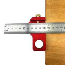 Steel angle ruler with scriber and aluminum alloy block #3