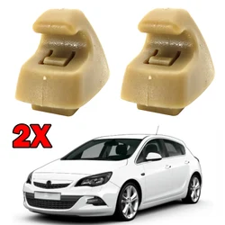 2X Sun Visor Clips For Opel Vauxhall Astra J K Insignia A B Karl VIVA Mokka Crossland x Ampera Zafira Tourer C For Buick Cascada