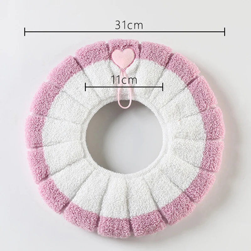 Universal Toilet Seat Cover Mat Home Bath mat Winter Warm Toilet Lid Cushion Soft Washable Closestool Mat Bathroom Accessories