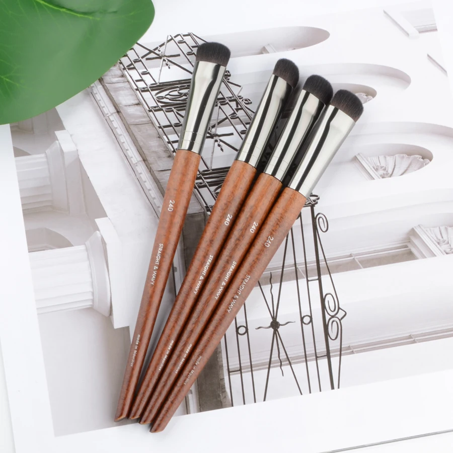 1 piece #240 Medium smudge Eyeshadow Makeup brush detail eye brush Natural wood Professional Make up brushes cosmetic tools