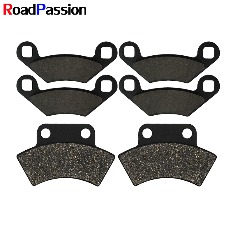 Motorcycle Front and Rear Brake Pads for POLARIS 250 Trail Boss 250 2x4 4x4 1988-1999