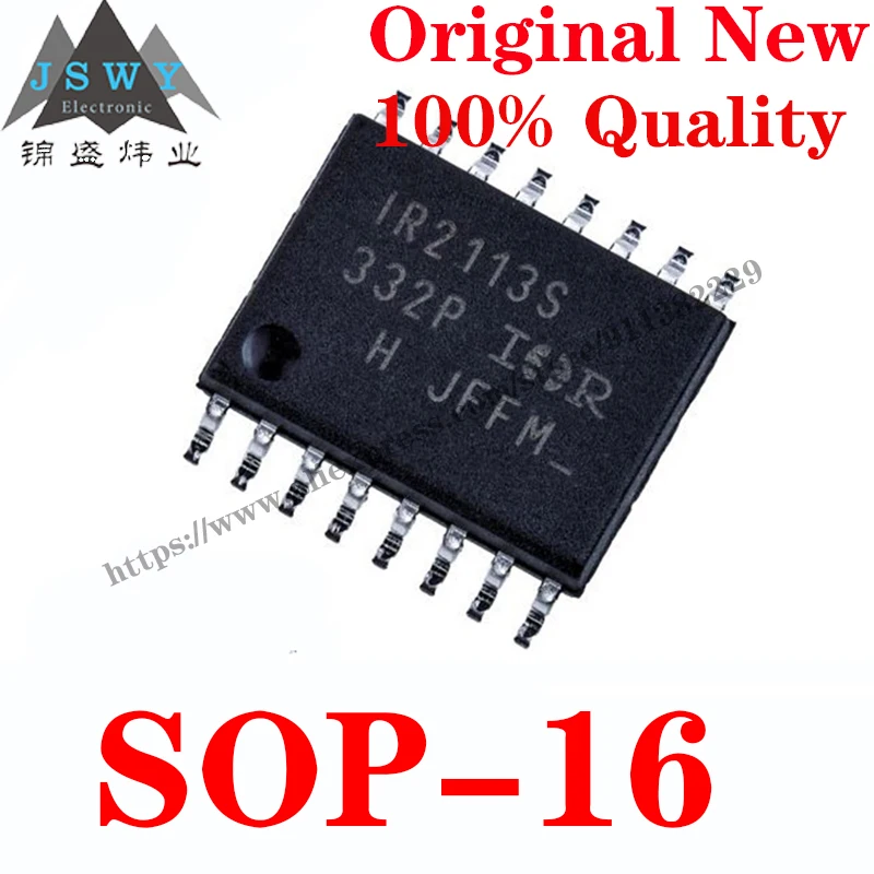 10~100 PCS IR2113S SOP-16 Semiconductor Power Management IC Gate Driver IC Chip with for module arduino Free Shipping IR2113S