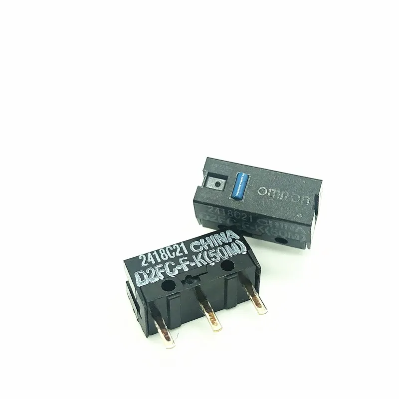 1Pcs original mouse micro switch D2FC-F-7N 10m 20m OF D2FC-F-K(50M) D2F D2F-F D2F-01 D2F-01L D2F-01FL D2F-01F-T D2F-F-3-7