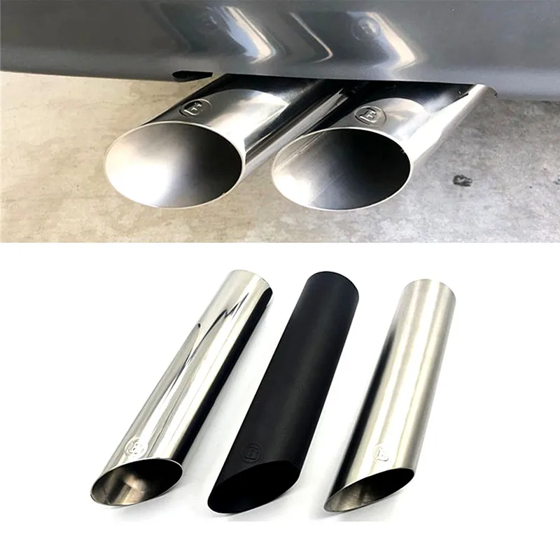 1 piece Top Quality W463 G Class Muffler Tips for Benz G-class W463 G500 G55 G63 B-Style 76mm Exhaust Pipes Tail Pipe Tips