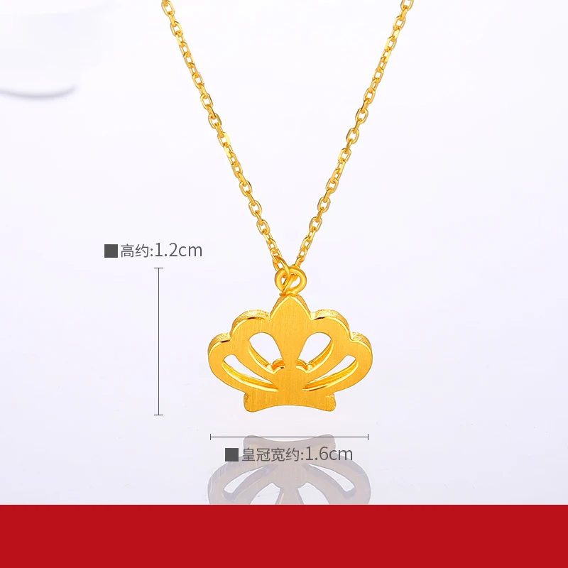 JLZB 24K Pure Gold Necklace Real AU 999 Solid Gold Chain Beautiful Upscale Trendy Classic Party Fine Jewelry Hot Sell New 2023